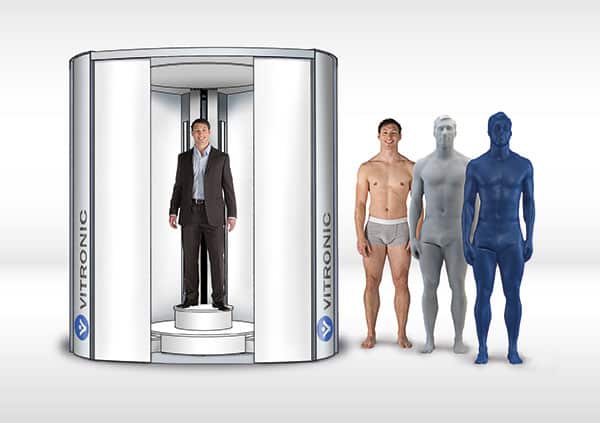 Vitronic VITUS 3D body Scanner review - Body scanning 3D scanner