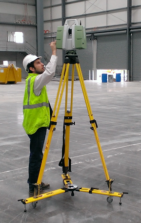 Aerial photography and terrestrial laser scanning (TLS) survey